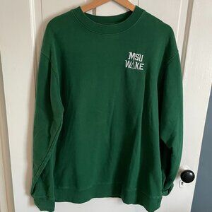 Michigan State MSU Wakeboarding Team Crewneck